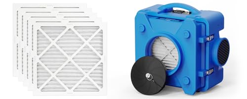 "CADPXS Shield-550 Air Scrubber + 5 MEVR-10 Filters - HEPA Clean"