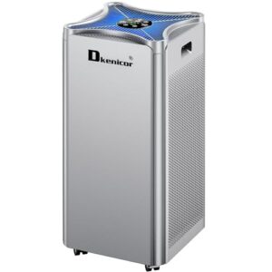 “HEPA Dkenicor Air Purifier: 5000 Sq Ft with Sleep Mode”