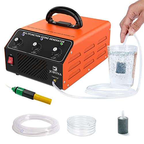 "JOBYNA Ozone Machine: 40,000mg/h Air & 500mg/h Water Purifier"