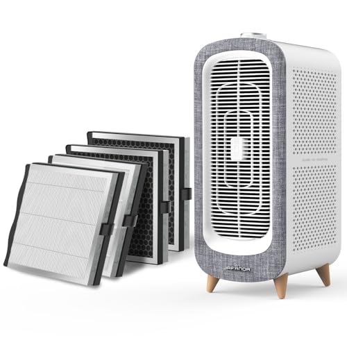 "Jafända JF500 Air Purifier: WiFi & Alexa Control, 2105ft²"