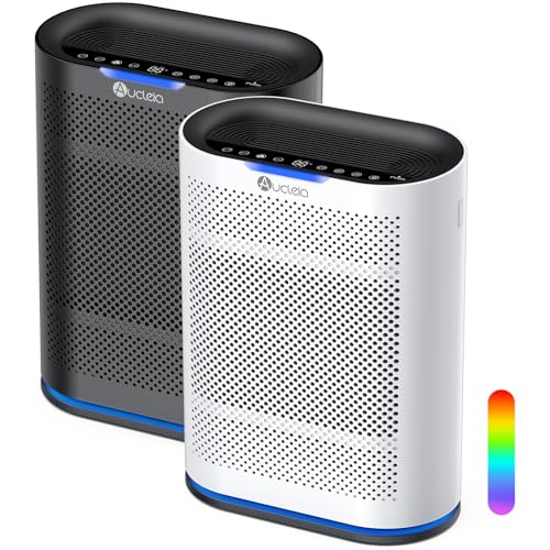 KQ-36 Air Purifier for Cat Allergies - White/Black Design
