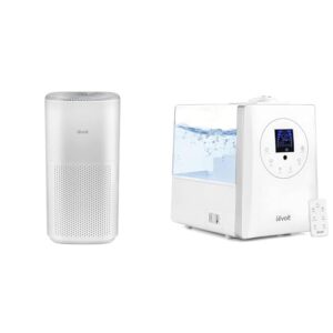 LEVOIT Air Purifiers & Humidifiers for Large Rooms, White LEVOIT Air Purifiers & Humidifiers for Large Rooms, White
