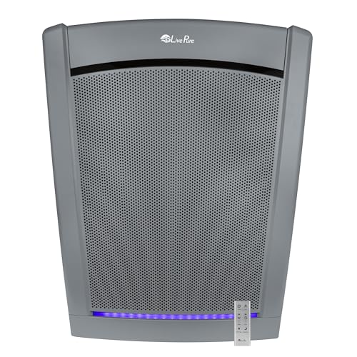"LivePure Bali HEPA Air Purifier: 2,640 sq. ft. Allergen Defense"