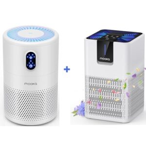 MOOKA Air Purifier for Hayfever Relief in Large Rooms