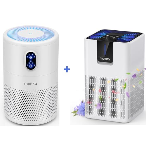 MOOKA Air Purifier for Hayfever Relief in Large Rooms