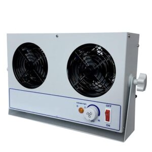 MiBoce Double-Head Ion Blower Fan for Static Elimination