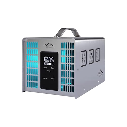 "New Comfort SS12000 Ozone Generator: Odor Eliminator & Timer"