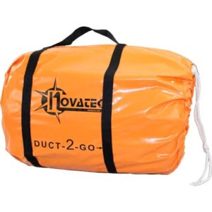 “Novatek D1250 Duct-2-Go 12″x50′ Heavy Duty Vinyl & Case”
