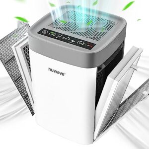 Nuwave Air Purifier for Home: HEPA Filter, Quiet & Energy Star Nuwave Air Purifier for Home: HEPA Filter, Quiet & Energy Star