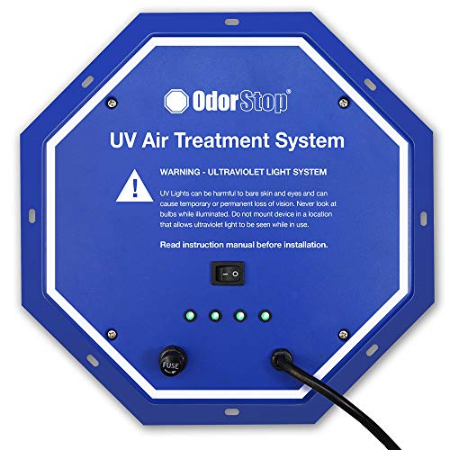 "OdorStop OS72PRO UV Air Purifier with Energy Savings & 16-in Bulbs" - Image 2