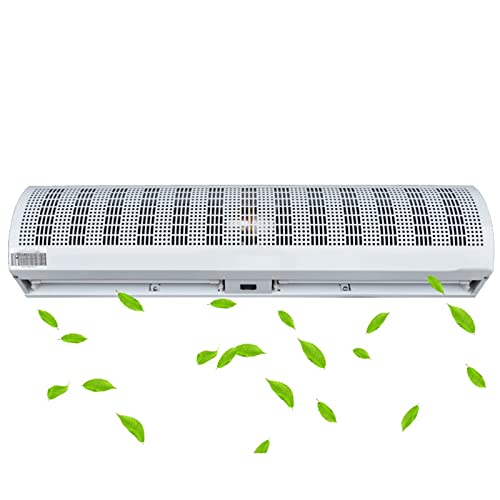 "Quiet 36" Wall Mounted Air Curtain - 2 Speeds, Slim Design"