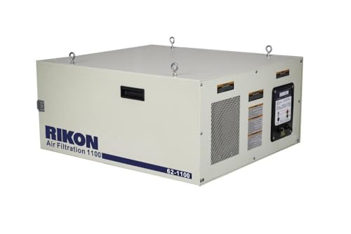 "Rikon Air Filtration System: Remote Control, 560-1000 CFM"
