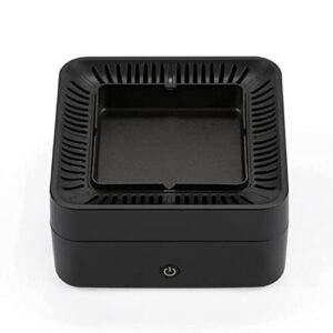 “Self-Cleaning Ashtray with LED, USB Rechargeable Air Purifier” “Self-Cleaning Ashtray with LED, USB Rechargeable Air Purifier”