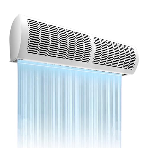 "Serchou 59.1" Air Curtain - 2 Speed, Energy Efficient Remote Control"