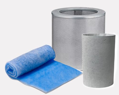 "T600 Filter Bundle: 6 Tar Barriers, 26Lbs Carbon & HEPA"