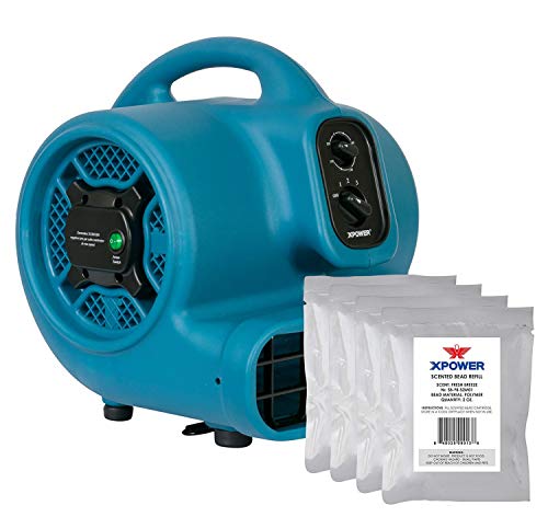 "XPOWER P-450NT Air Mover: Timer, Ionizer & Aroma Beads"