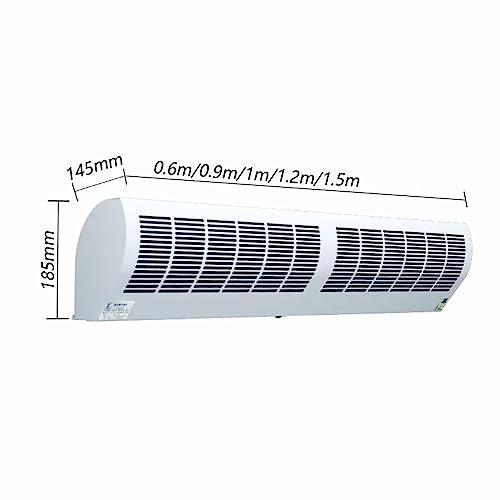 "ZFG 150cm Mute Air Curtain Machine - 11M/s Wind, 45dB Noise" - Image 2