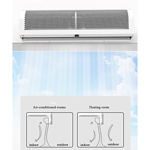 "ZJTY 1.2m Silent Air Curtain for Industrial & Cold Storage" - Image 2