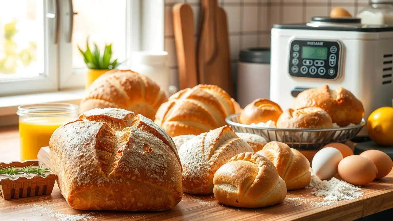 Bread Machine Recipes: 50+ Fool-Proof Loaves, Doughs & Desserts