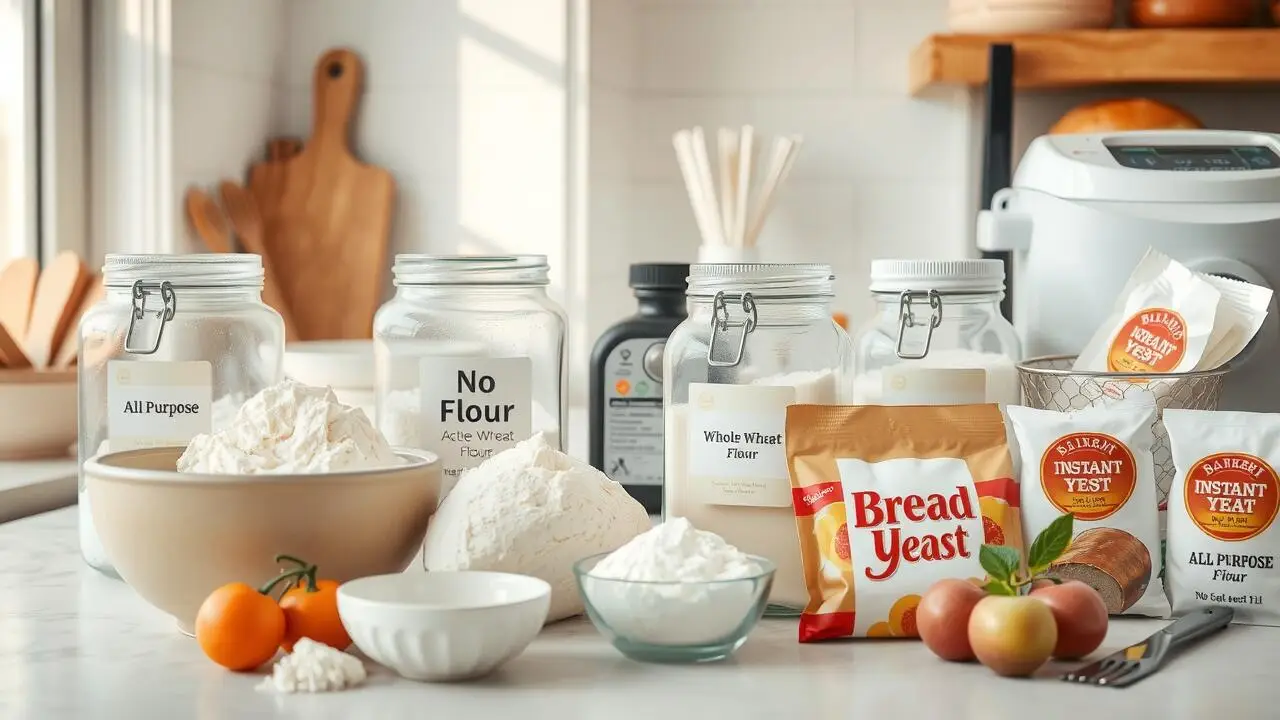 Choosing the Right Flour, Yeast & Mixes for Bread Machines