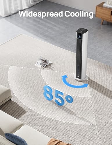 Dreo 2025 Upgraded 43" Oscillating Evaporative Cooler Fan - Image 5