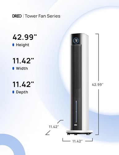 Dreo 2025 Upgraded 43" Oscillating Evaporative Cooler Fan - Image 10