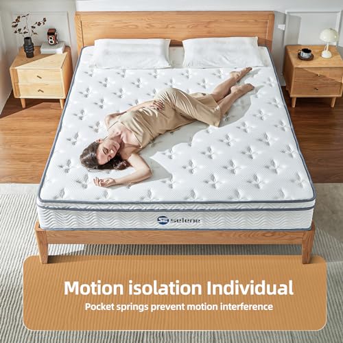 Selene 10-Inch Queen Mattress with Pocket Spring & Memory Foam - Image 3