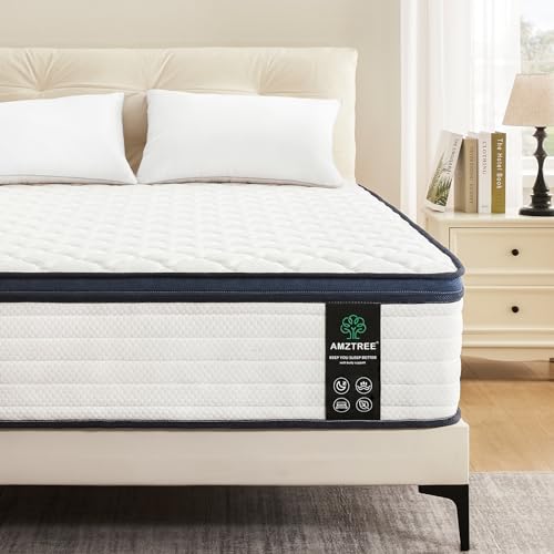 Amztree 14" Queen Mattress - Memory Foam & Pocket Coils - Image 7
