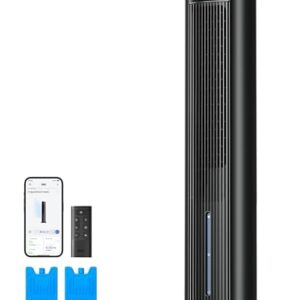 Dreo 43″ Oscillating Tower Fan – Quiet, Smart Control, 4 Modes Dreo 43″ Oscillating Tower Fan – Quiet, Smart Control, 4 Modes