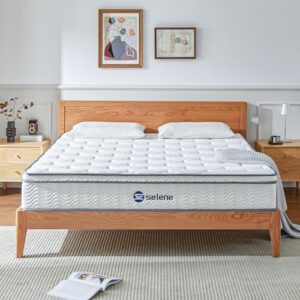 Selene 10-Inch Queen Mattress with Pocket Spring & Memory Foam Selene 10-Inch Queen Mattress with Pocket Spring & Memory Foam