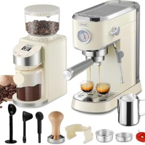 Gevi 20 Bar Espresso Machine with Grinder & 35 Grind Settings Gevi 20 Bar Espresso Machine with Grinder & 35 Grind Settings