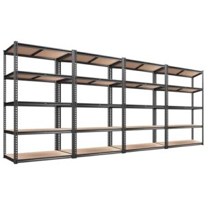 Heavy Duty 5-Tier Adjustable Metal Storage Shelves 2020LBS
