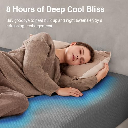 Novilla 12" Queen Memory Foam Mattress for Cool Sleep & Relief - Image 3