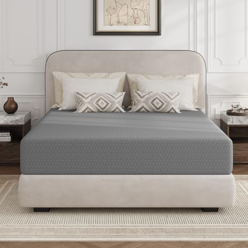 Novilla 12" Queen Memory Foam Mattress for Cool Sleep & Relief