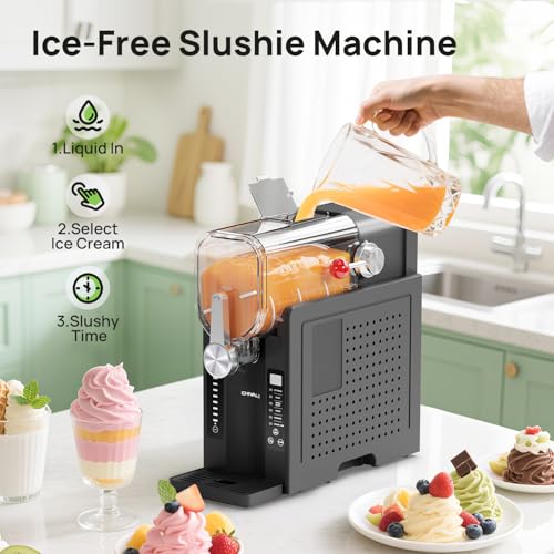 Slushie Machine for Home - No Ice Needed, 6 Modes, Auto Clean - Image 2