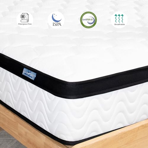 Full Size 12" Hybrid Mattress in a Box | CertiPUR-US | Fiberglass Free - Image 2