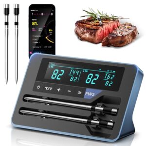 Alfolive AI Bluetooth Meat Thermometer – High Accuracy Grilling